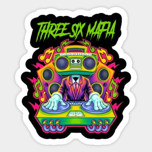 THREE 6 MAFIA RAPPER Sticker